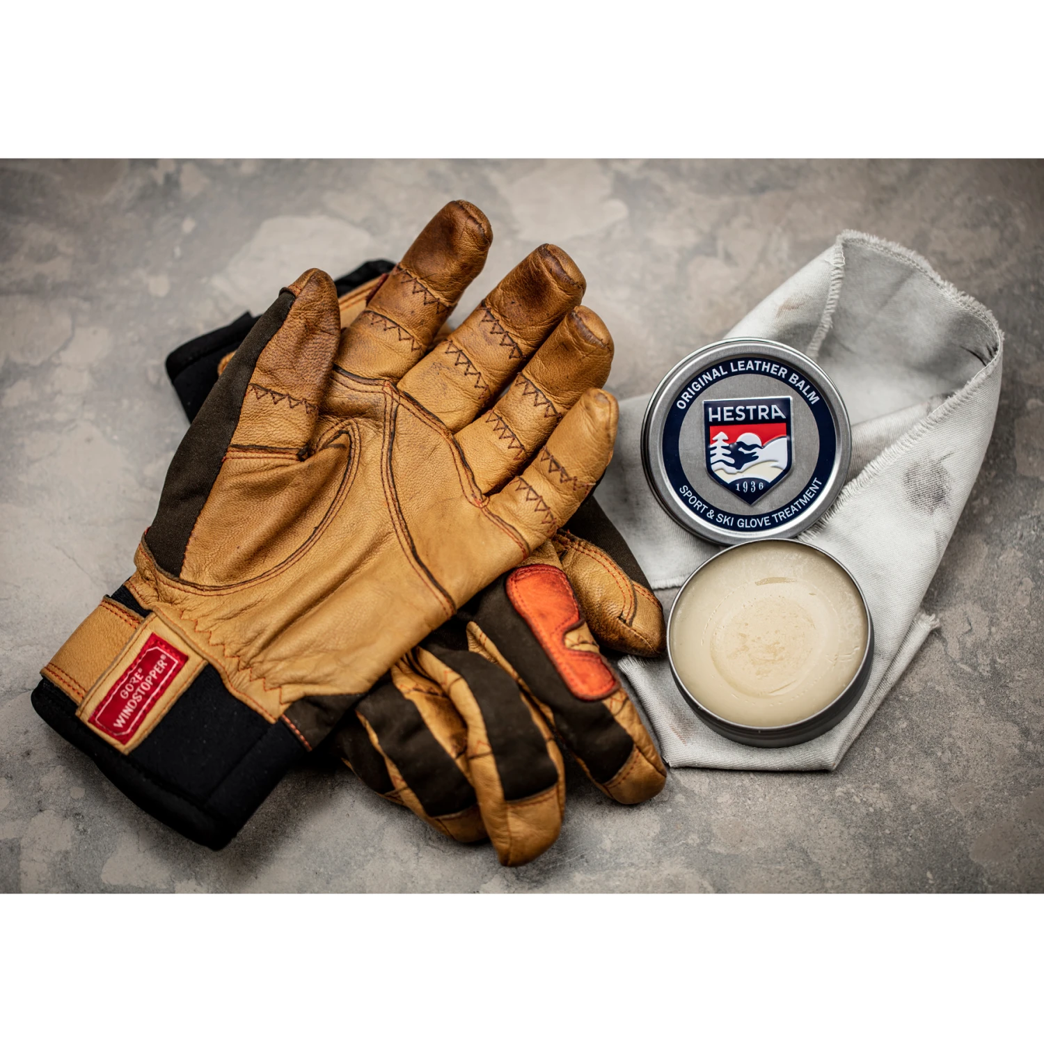 Hestra Leather Balm - Balsamo Pelle - 60ml - Bianco 4 Hestra Leather Balm - Balsamo Pelle - 60ml - Bianco - immagine 2