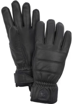 Hestra Alpine Leather Primaloft Guanti, Nero