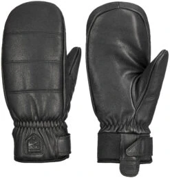 Hestra Alpine Leather Primaloft Muffole, Marrone