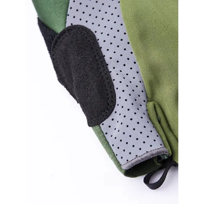 Hestra Apex Reflective Short - 5 Finger Guanti Ciclismo - Olive 6 Hestra Apex Reflective Short - 5 Finger Guanti Ciclismo - Olive - immagine 4