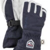 Hestra Army Leather Heli Ski Guanti 5 Dita Bambino, Nero/bianco 2 Hestra Army Leather Heli Ski Guanti 5 Dita Bambino, Nero/bianco -Negozio Hestra hestra army leather heli ski 5 finger gloves kids navy 1