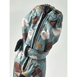 Hestra Guanti A Manopola - Baby Zip Long - Sea Blue Print -Negozio Hestra hestra baby zip long mittens sea blue print 2 1552478