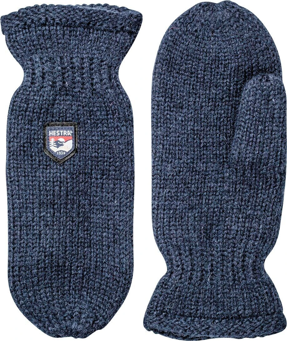 Hestra Basic Wool Muffole, Blu 3 Hestra Basic Wool Muffole, Blu