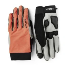 Hestra Guanti Ciclismo Bike Guard Long - 5 Finger - Orange