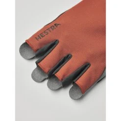 Hestra Guanti Ciclismo Bike Guard Short - 5 Finger - Arancione -Negozio Hestra hestra bike guard short 5 finger gloves orange 1 1440600