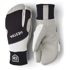 Hestra Comfort Tracker - 3 Finger Guanti Da Sci - Black/ivory
