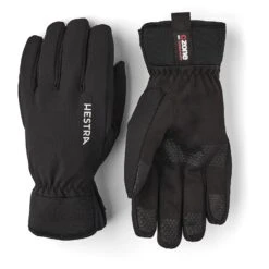 Hestra CZone Contact - 5 Finger Guanti Outdoor - Nero