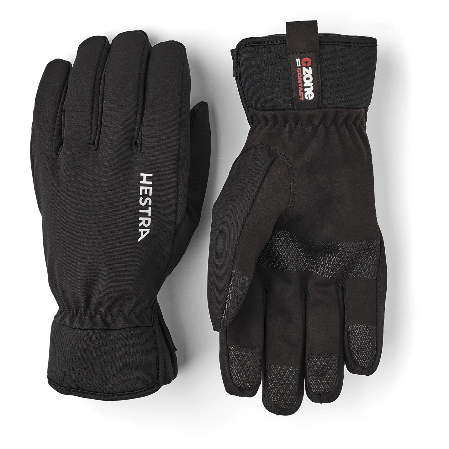 Hestra CZone Contact - 5 Finger Guanti Outdoor - Nero 2 Hestra CZone Contact - 5 Finger Guanti Outdoor - Nero