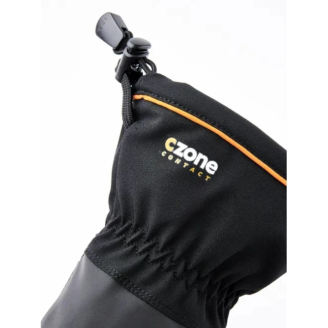 Hestra CZone Contact Gauntlet - 5 Finger Guanti - Nero / Grigio Scuro 5 Hestra CZone Contact Gauntlet - 5 Finger Guanti - Nero / Grigio Scuro - immagine 3