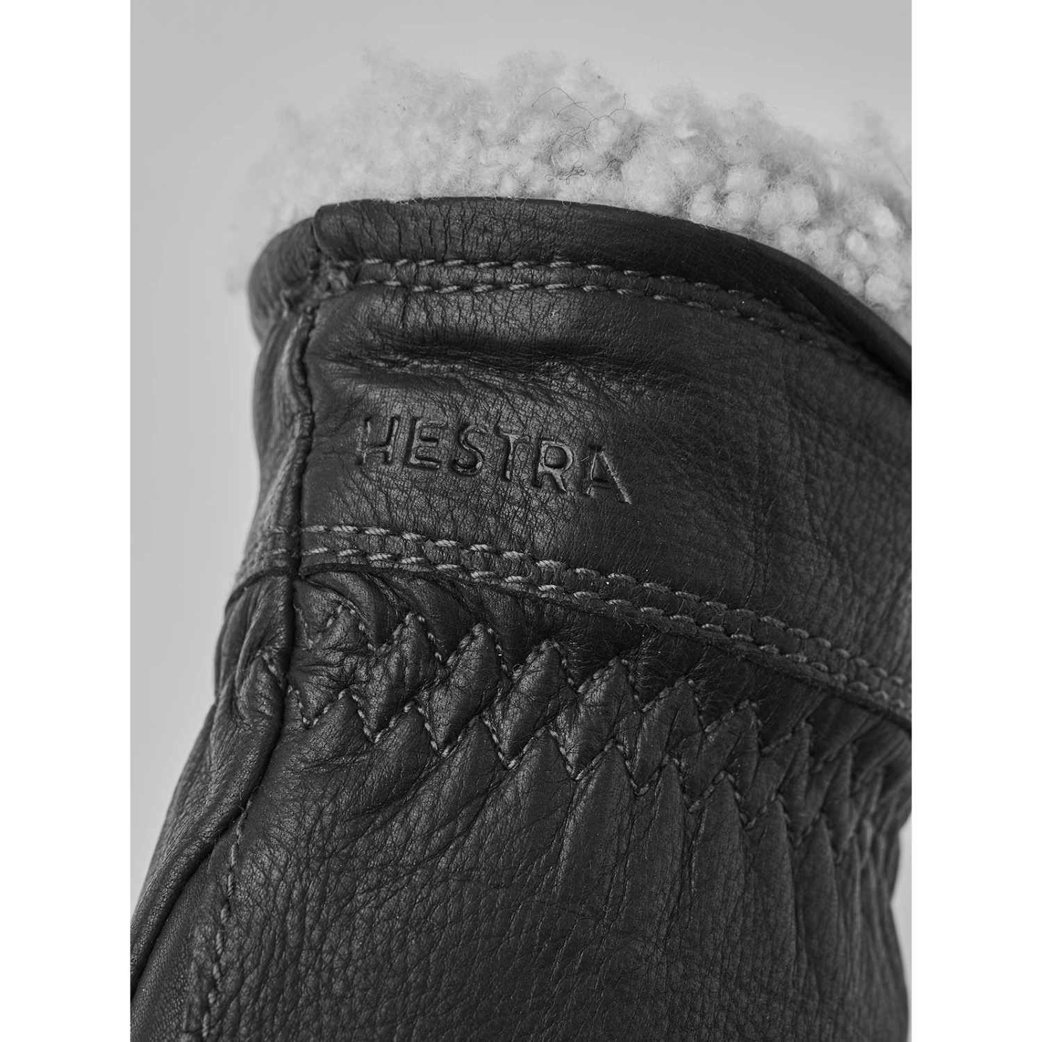 Hestra Deerskin Primaloft Guanti In Pelle - Nero 6 Hestra Deerskin Primaloft Guanti In Pelle - Nero - immagine 4