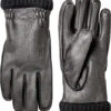 Hestra Deerskin Primaloft Rib Guanti Uomo, Marrone