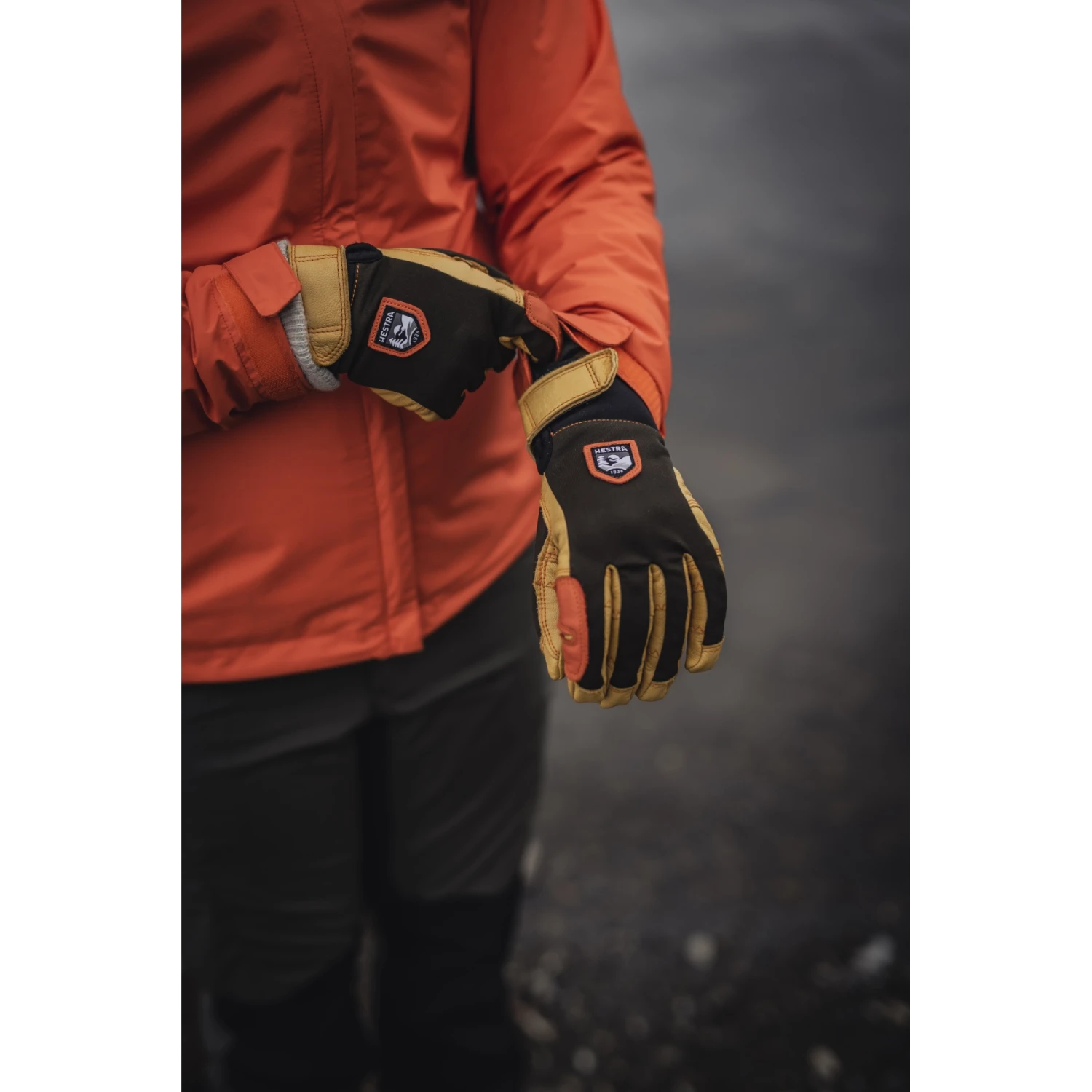 Hestra Guanti Outdoor A 5 Dita - Ergo Grip Active - Orange/offwhite 10 Hestra Guanti Outdoor A 5 Dita - Ergo Grip Active - Orange/offwhite - immagine 8