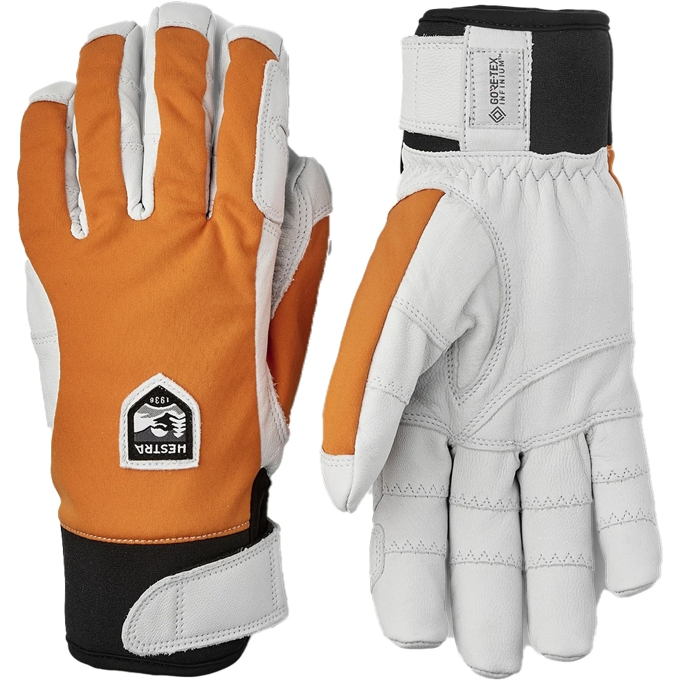 Hestra Guanti Outdoor A 5 Dita - Ergo Grip Active - Orange/offwhite 3 Hestra Guanti Outdoor A 5 Dita - Ergo Grip Active - Orange/offwhite
