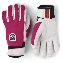 Hestra Guanti Outdoor A 5 Dita - Ergo Grip Active - Fuchsia/offwhite