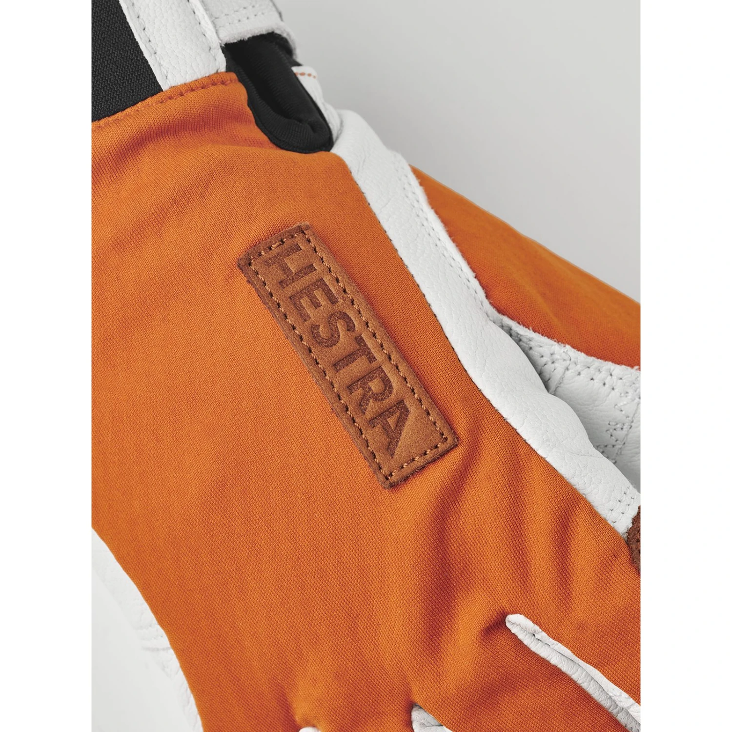 Hestra Guanti Outdoor A 5 Dita - Ergo Grip Active Wool Terry - Orange/offwhite 6 Hestra Guanti Outdoor A 5 Dita - Ergo Grip Active Wool Terry - Orange/offwhite - immagine 4