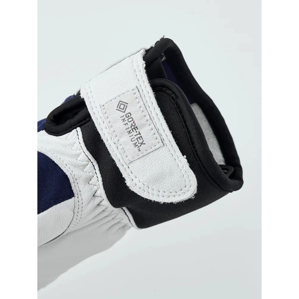 Hestra Guanti Outdoor A 5 Dita - Ergo Grip Active Wool Terry - Navy/offwhite 6 Hestra Guanti Outdoor A 5 Dita - Ergo Grip Active Wool Terry - Navy/offwhite - immagine 4