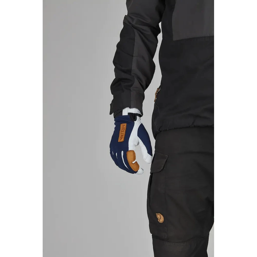 Hestra Guanti Outdoor A 5 Dita - Ergo Grip Active Wool Terry - Navy/offwhite 7 Hestra Guanti Outdoor A 5 Dita - Ergo Grip Active Wool Terry - Navy/offwhite - immagine 5