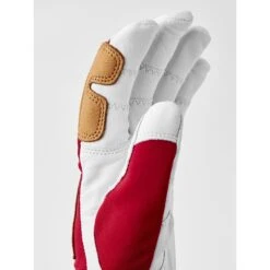 Hestra Guanti Outdoor A 5 Dita - Ergo Grip Active Wool Terry - Red/offwhite -Negozio Hestra hestra ergo grip active wool terry 5 finger outdoor gloves red offwhite 2 1324631