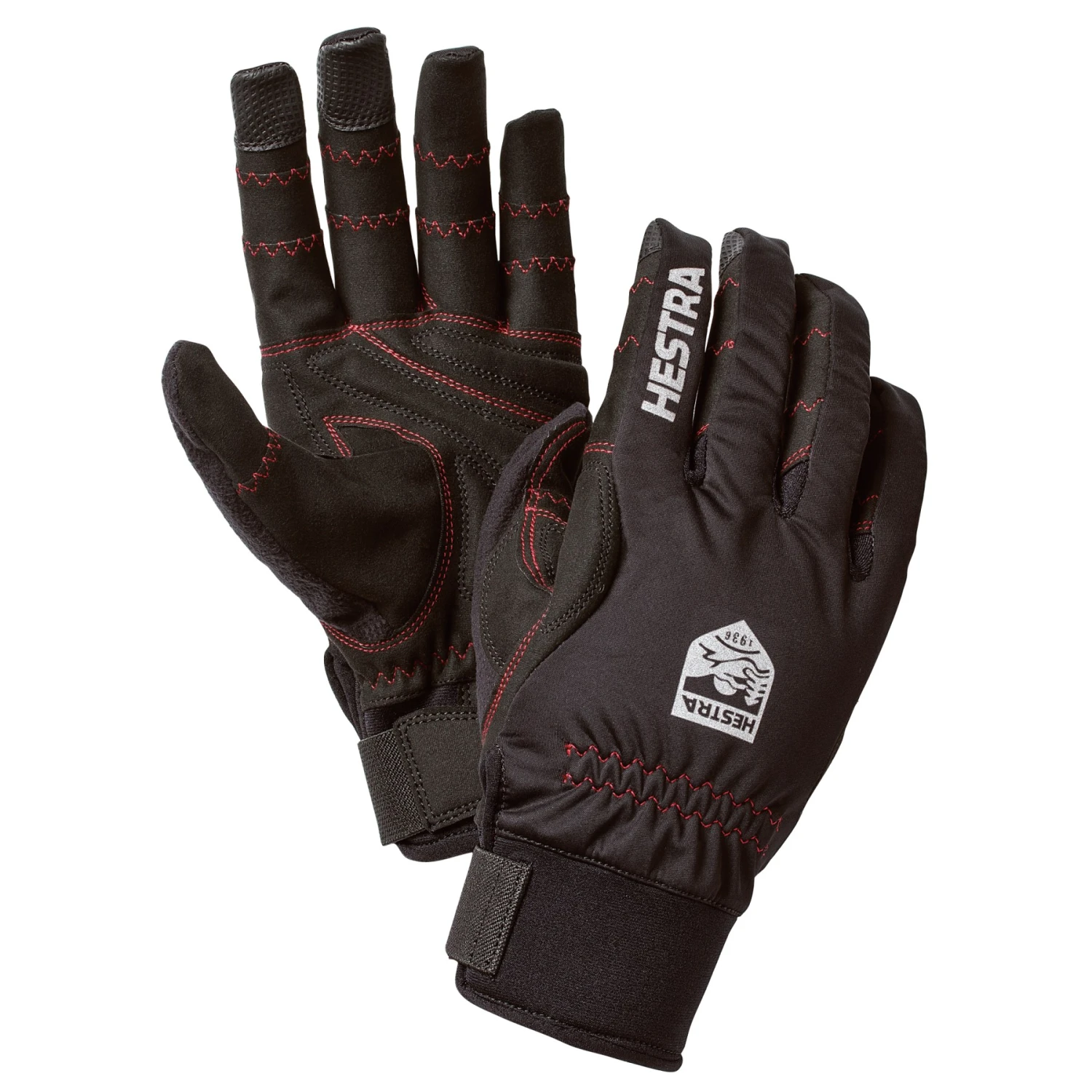 Hestra Ergo Grip Long Finger Guanti Ciclismo - Nero 3 Hestra Ergo Grip Long Finger Guanti Ciclismo - Nero