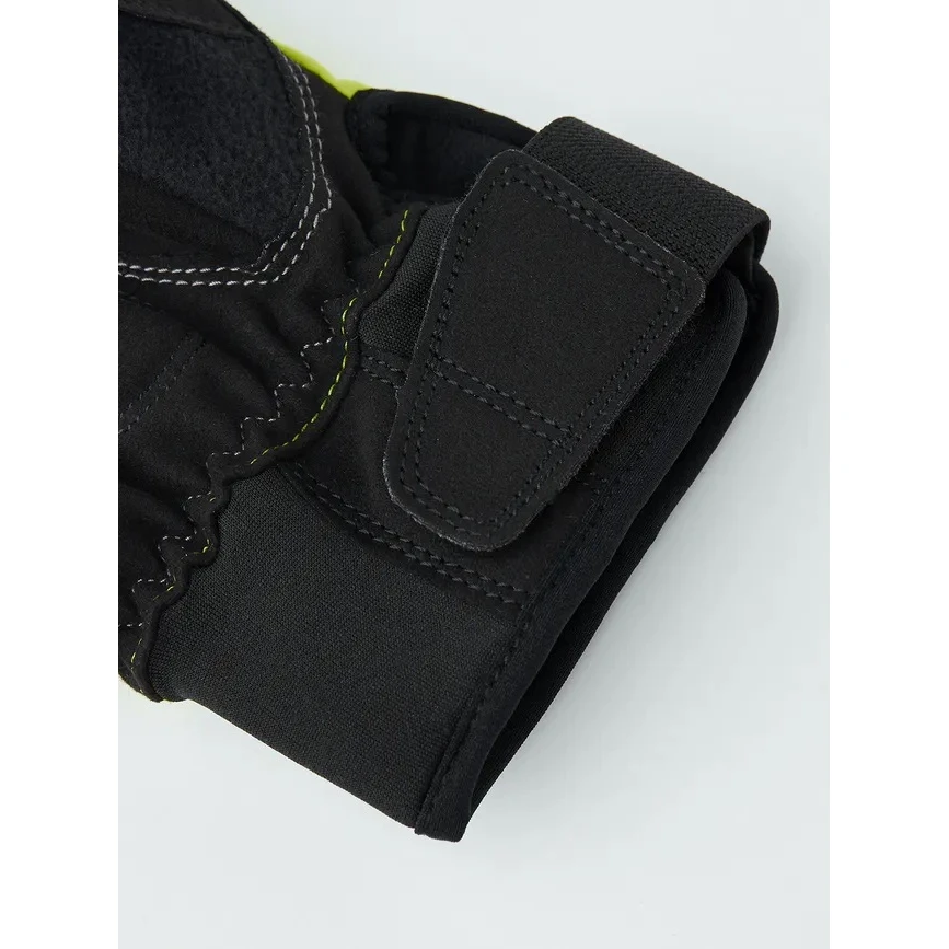 Hestra Ergo Grip Long - 5 Finger Guanti Ciclismo - Giallo / Nero 6 Hestra Ergo Grip Long - 5 Finger Guanti Ciclismo - Giallo / Nero - immagine 5