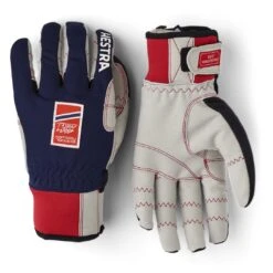 Hestra Ergo Grip Windstopper Race - 5 Finger Guanti Da Sci Di Fondo - Navy