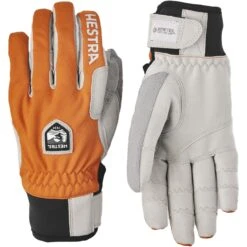 Hestra Ergo Grip Windstopper Race - 5 Finger Guanti Da Sci Di Fondo - Arancione
