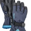 Hestra Gauntlet CZone Guanti Bambino, Blu/grigio -Negozio Hestra hestra gauntlet czone 5 finger gloves kids dark navy turquise 1