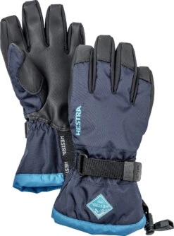 Hestra Gauntlet CZone Guanti Bambino, Blu/grigio
