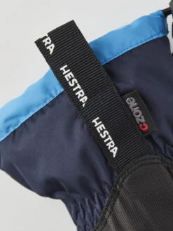 Hestra Gauntlet CZone Guanti Bambino, Blu/grigio -Negozio Hestra hestra gauntlet czone 5 finger gloves kids dark navy turquise 3