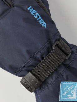 Hestra Gauntlet CZone Guanti Bambino, Blu/grigio -Negozio Hestra hestra gauntlet czone 5 finger gloves kids dark navy turquise 6