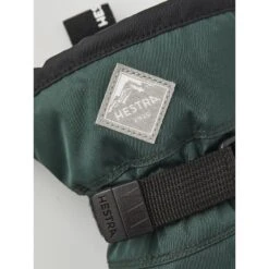 Hestra Gauntlet CZone Junior Guanti A Manopola - Bottle Green/black -Negozio Hestra hestra gauntlet czone jr 1324854
