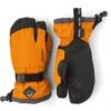 Hestra Guanti A 3 Dita Bambini - Gauntlet CZone - Orange/graphite