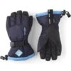 Hestra Guanti A 5 Dita Bambini - Gauntlet CZone - Dark Navy/turquoise -Negozio Hestra hestra gauntlet czone junior 5 finger gloves dark navy turquoise 2 1325075