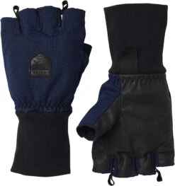 Hestra Infinium Guanti 5 Dita, Nero/blu