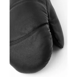 Hestra Leather Box Guanti A Manopola - Nero 11 Hestra Leather Box Guanti A Manopola - Nero -Negozio Hestra hestra leather box mittens black 3 1326470