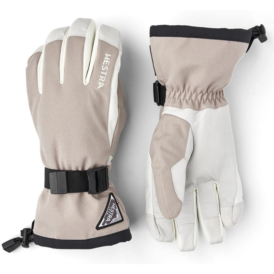 Hestra Guanti Da Sci A 5 Dita - Powder Gauntlet - Beige 3 Hestra Guanti Da Sci A 5 Dita - Powder Gauntlet - Beige