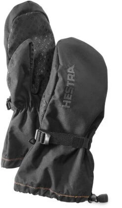 Hestra Pull Over Guanti, Nero