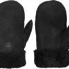 Hestra Sheepskin Muffole Donna, Nero -Negozio Hestra hestra sheepskin handskar dam black 1