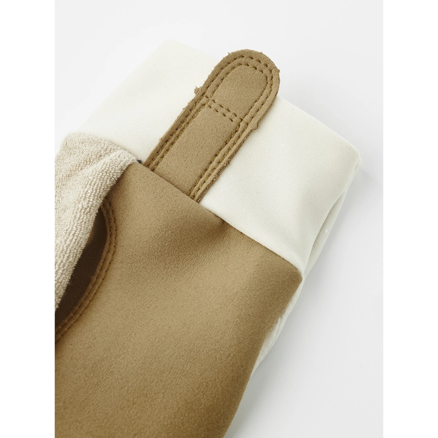 Hestra Guanti Ciclismo Sprint Short - 5 Finger - Almond White / Almond White 5 Hestra Guanti Ciclismo Sprint Short - 5 Finger - Almond White / Almond White - immagine 3