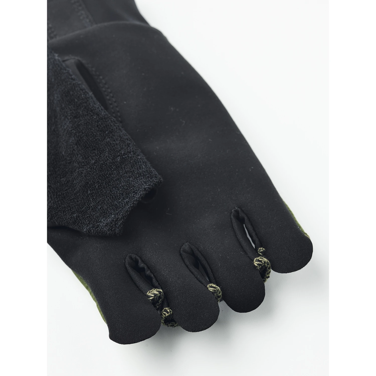 Hestra Guanti Ciclismo Sprint Short - 5 Finger - Oliva / Nero 4 Hestra Guanti Ciclismo Sprint Short - 5 Finger - Oliva / Nero - immagine 2