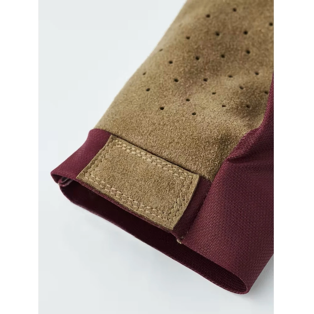 Hestra Guanti Da Ciclismo A 5 Dita - Ventair Long - Rosso Scuro 5 Hestra Guanti Da Ciclismo A 5 Dita - Ventair Long - Rosso Scuro - immagine 3