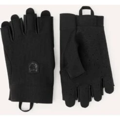 Hestra Guanti Ciclismo Ventair Short - 5 Finger - Nero -Negozio Hestra hestra ventair short 5 finger bike gloves black 2 1208814