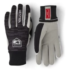 Hestra Windstopper Active Grip - 5 Finger Guanti Da Sci Di Fondo - Black Print