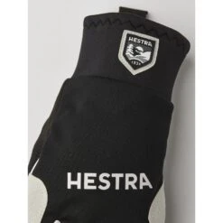 Hestra Guanti A 3 Dita - Windstopper Race Tracker - Nero -Negozio Hestra hestra windstopper race tracker 3 finger gloves black 4 1554939