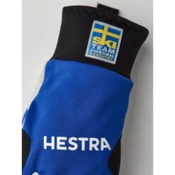 Hestra Guanti A 3 Dita - Windstopper Race Tracker - Royal Blue/yellow -Negozio Hestra hestra windstopper race tracker 3 finger gloves royal blue yellow 4 1328531