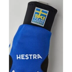 Hestra Guanti A 5 Dita - Windstopper Race Tracker - Royal Blue/yellow -Negozio Hestra hestra windstopper race tracker 5 finger gloves royal blue yellow 5 1553322