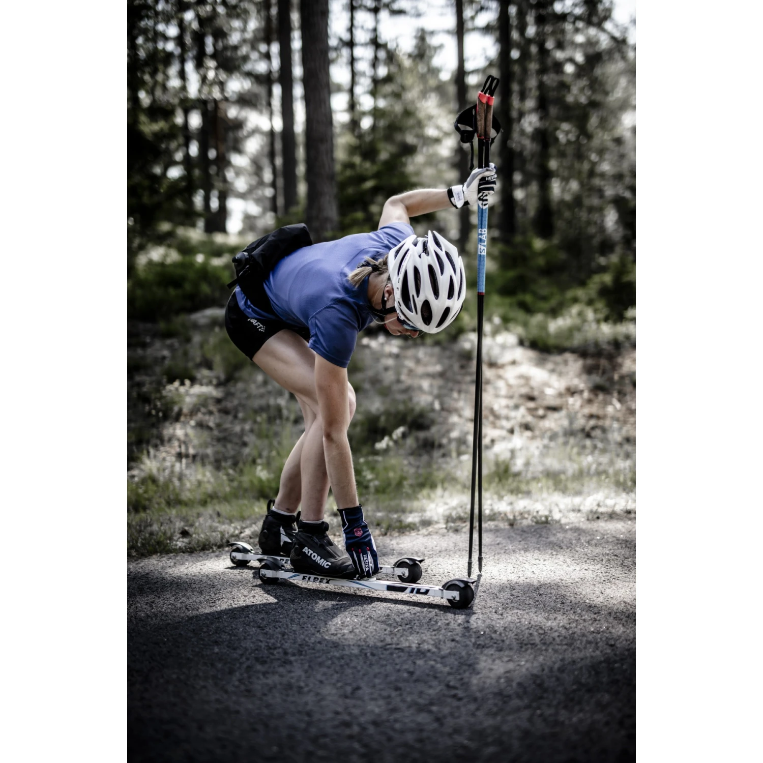 Hestra Women's XC Ergo Grip - 5 Finger Guanti Da Sci Di Fondo - Navy 10 Hestra Women's XC Ergo Grip - 5 Finger Guanti Da Sci Di Fondo - Navy - immagine 8