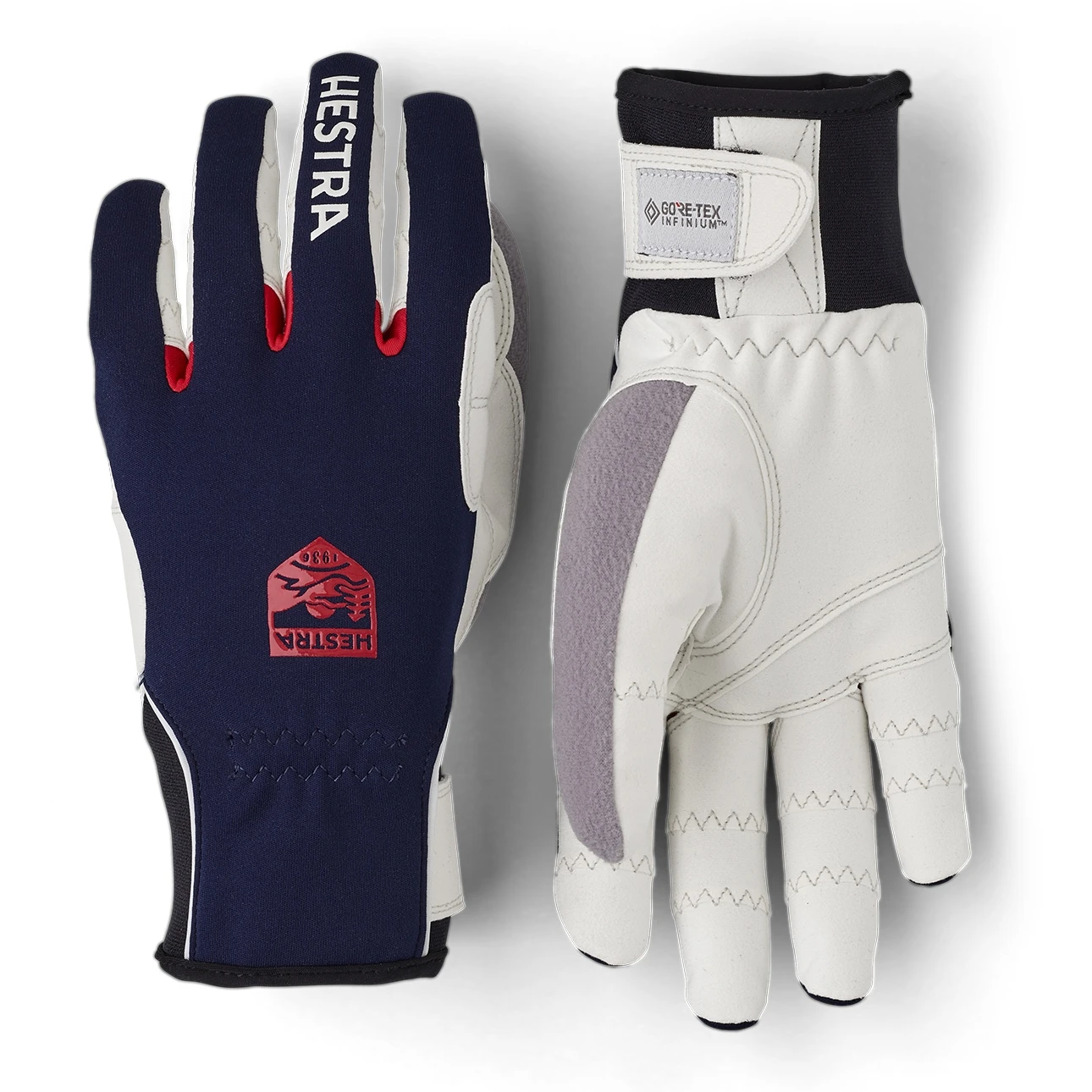 Hestra Women's XC Ergo Grip - 5 Finger Guanti Da Sci Di Fondo - Navy 3 Hestra Women's XC Ergo Grip - 5 Finger Guanti Da Sci Di Fondo - Navy