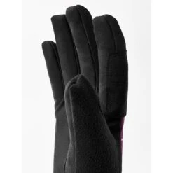 Hestra XC Primaloft - 5 Finger Guanti Da Sci Di Fondo Donna - Bordeaux Print -Negozio Hestra hestra womens xc primaloft 5 finger cross country gloves bordeaux print 4 1329028